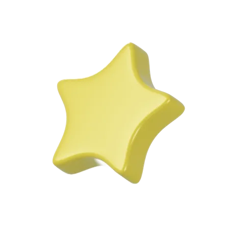 Estrella  3D Icon