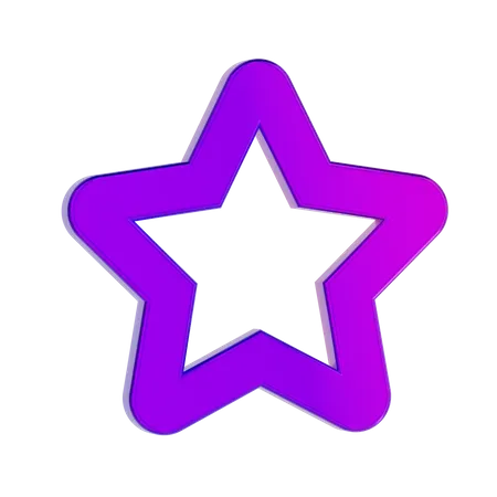 Estrella  3D Icon