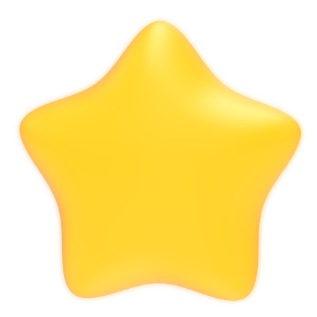 Estrella  3D Icon