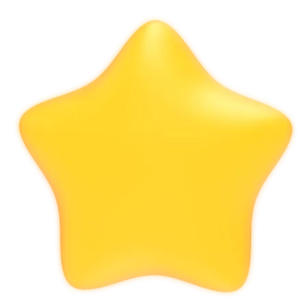 Estrella  3D Icon