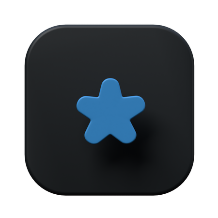 Estrella  3D Icon