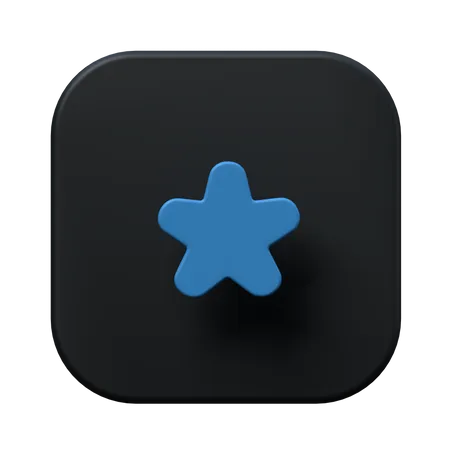 Estrella  3D Icon