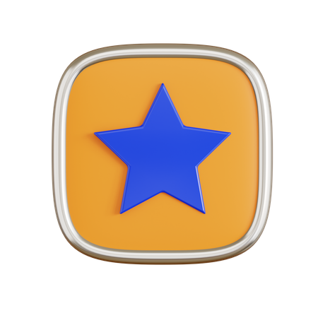 Estrella  3D Icon