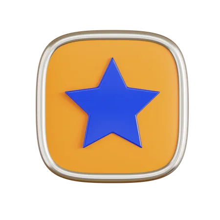 Estrella  3D Icon