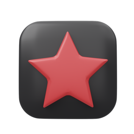 Estrella  3D Icon