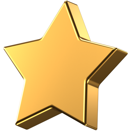 Estrella  3D Icon