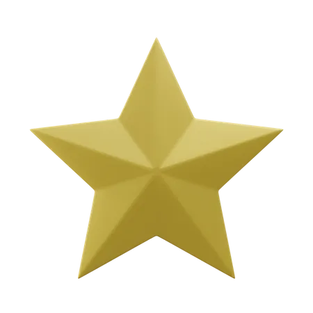 Estrella  3D Icon