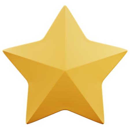 Estrella  3D Icon