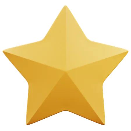 Estrella  3D Icon