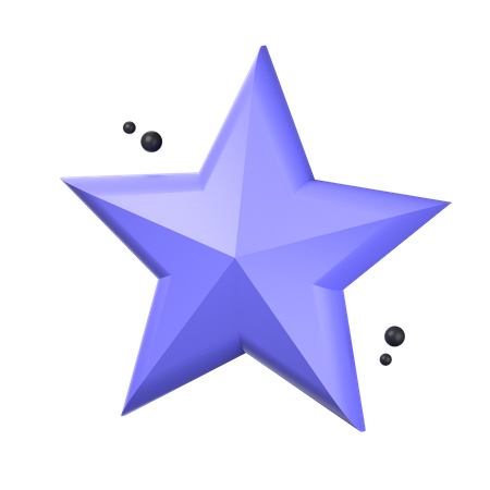 Estrella  3D Icon