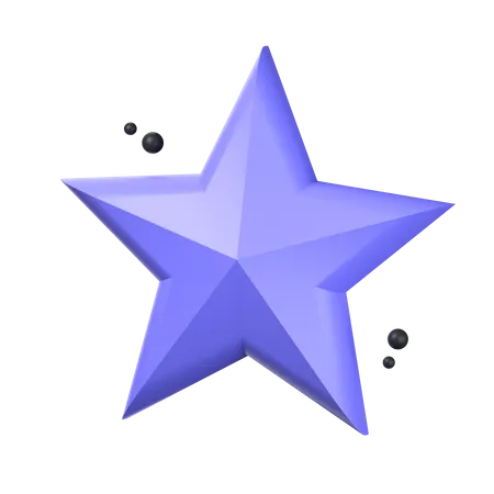 Estrella  3D Icon