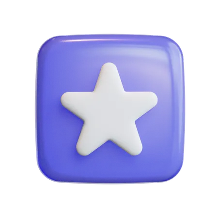 Estrella  3D Icon