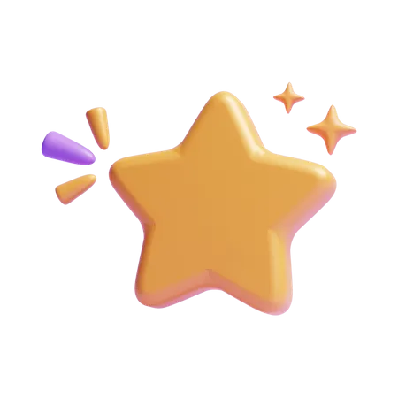 Estrella  3D Icon