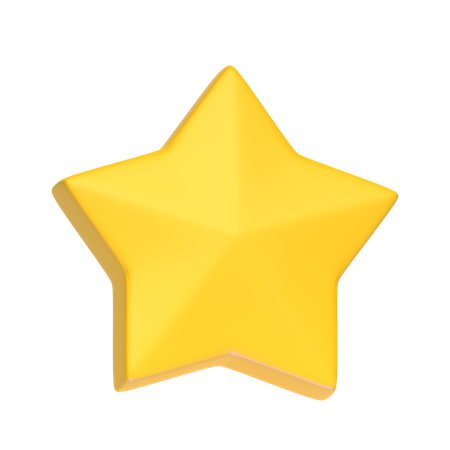 Estrella  3D Icon