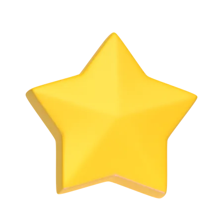 Estrella  3D Icon