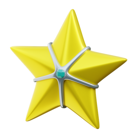 Estrella  3D Icon