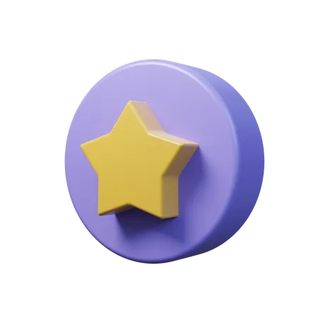 Estrella  3D Icon