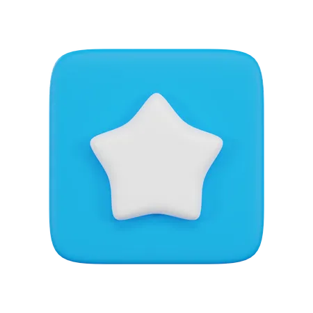 Estrella  3D Icon