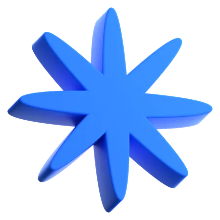 Brillo de estrella  3D Icon