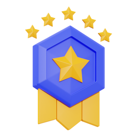 Estrella de calificación  3D Icon