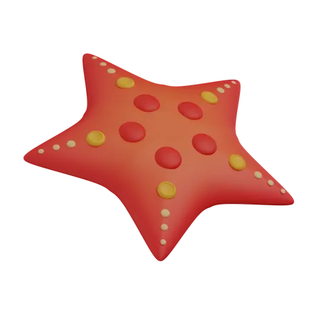 Estrella de mar  3D Icon