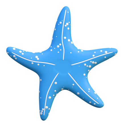 Estrella de mar  3D Icon