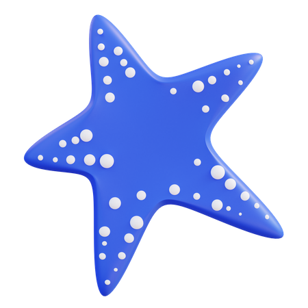 Estrella de mar  3D Icon