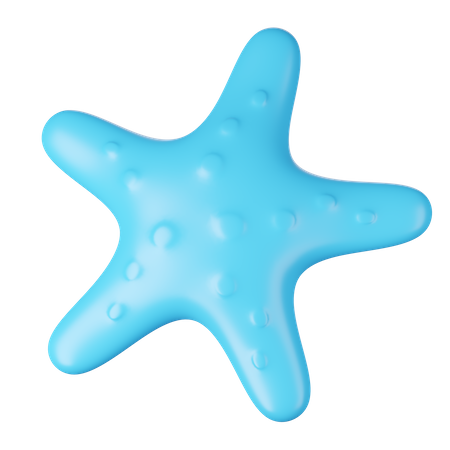 Estrella de mar  3D Icon