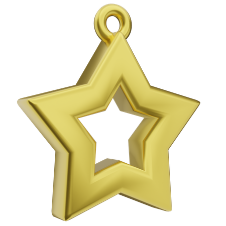 Estrella de ramadán  3D Icon