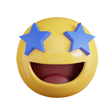 Emoji estrella  3D Icon