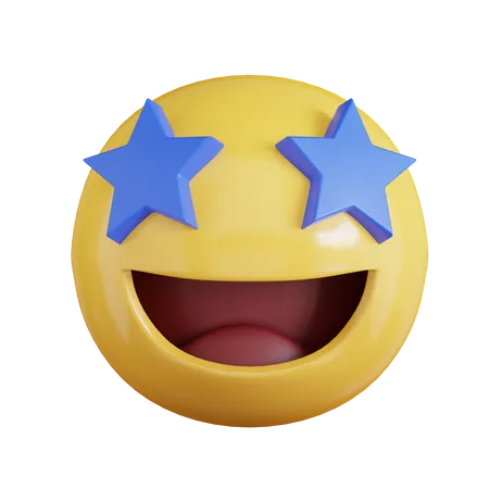 Emoji estrella  3D Icon