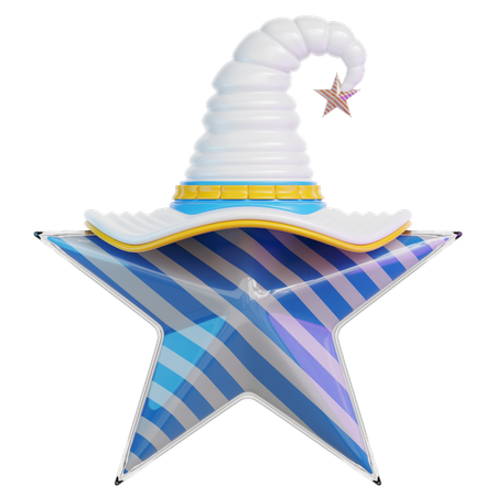 Estrella magica  3D Icon