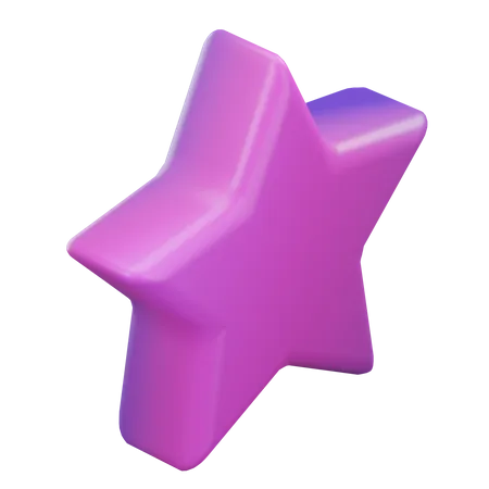 Prisma estrella  3D Icon