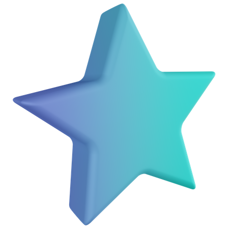 Prisma estrella  3D Icon