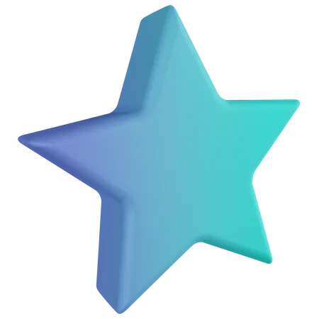 Prisma estrella  3D Icon