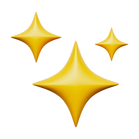 Estrellas  3D Icon