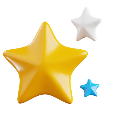 Estrellas  3D Icon