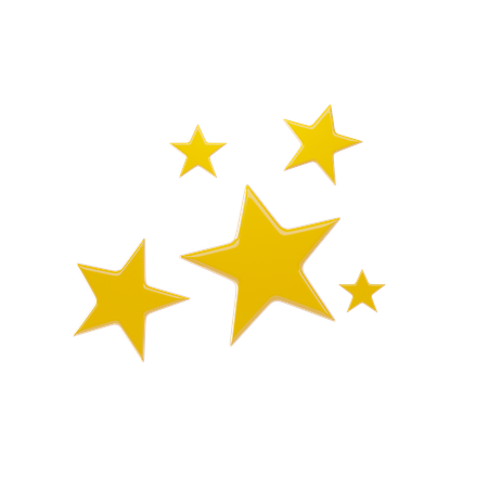 Estrellas  3D Icon