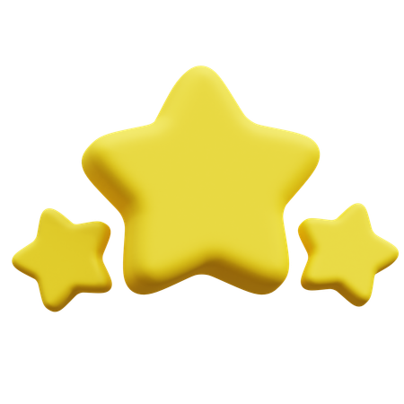 Estrellas  3D Icon