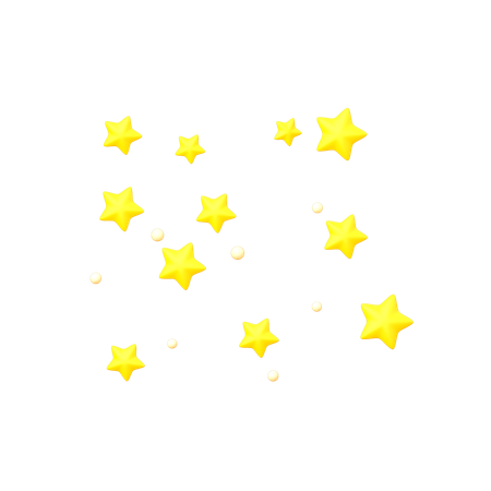 Estrellas  3D Icon