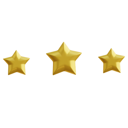 Estrellas  3D Icon