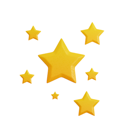 Estrellas  3D Icon