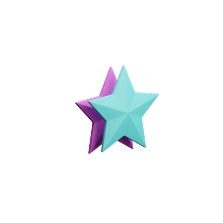 Estrellas  3D Illustration