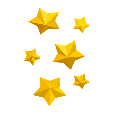 Estrellas  3D Illustration