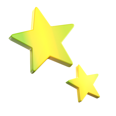 Estrellas  3D Icon