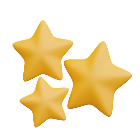 Estrellas  3D Icon