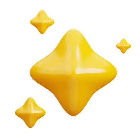 Estrellas  3D Icon