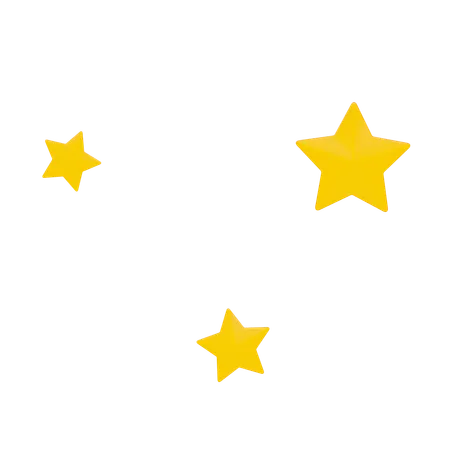 Estrellas  3D Icon