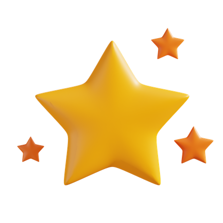 Estrellas  3D Icon