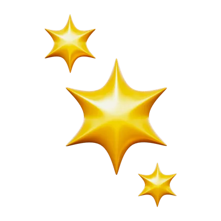 Estrellas  3D Icon